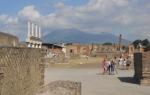Ein Besuch der Ruinen von Pompeji in Kampanien