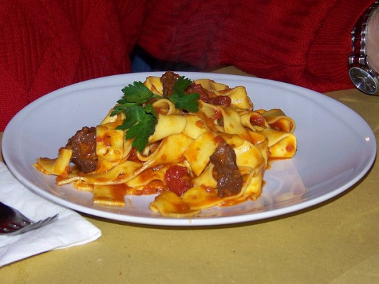 Piatti della Cucina Toscana - Pappardelle (primo)
