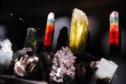 Eine Kristall-Ausstellung