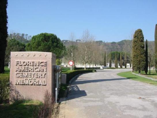 Der amerikanischer Soldatenfriedhof bei Florenz