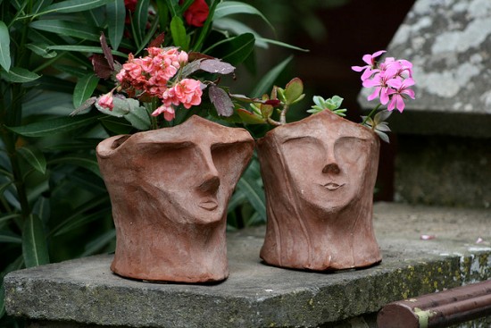 Pots of terracotta - Impruneta, makers of terracotta (Italy)
