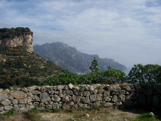 Landschaft der Amalfiküste
