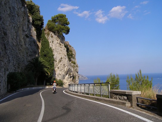 Le fantastiche vedute della costa di Amalfi