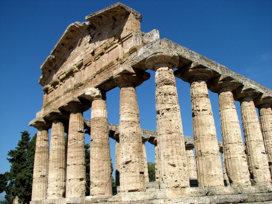 Die altgriechischen Tempel zu Paestum