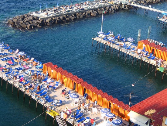 Summer in Sorrento on the Beach