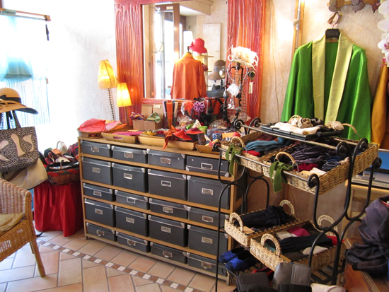 Sereba Vianello's elegant shop in San Polo, Photo credit: Leslie Rosa