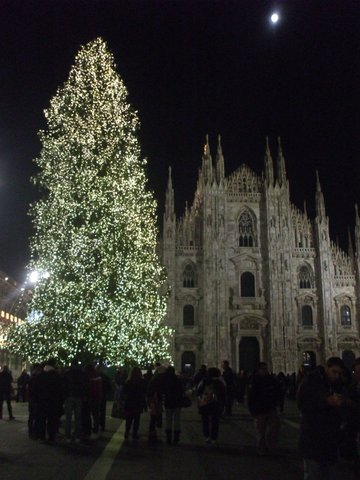 Christmas Holiday in Milan, Italy
