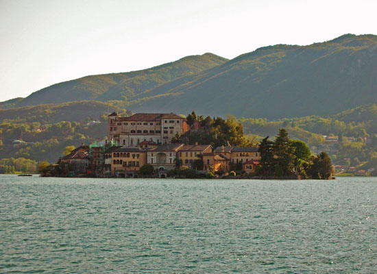 San Giulio Island, Lake Orta
