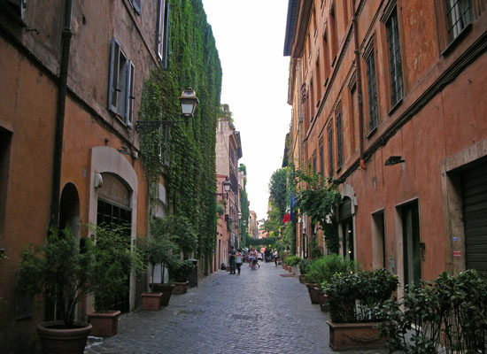 Margutta Street in Rome