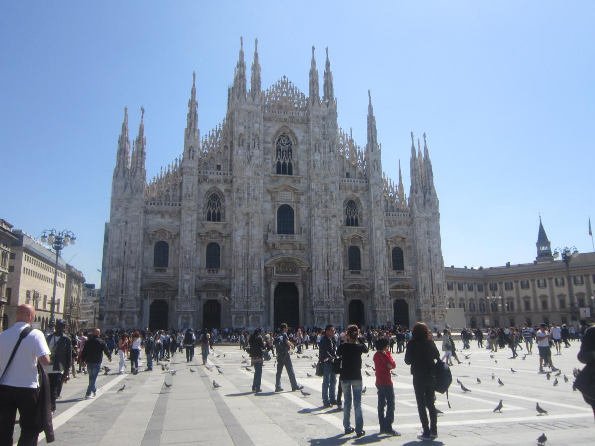 Pictures of Milan - The Cathedral