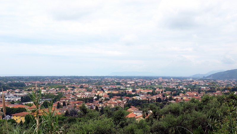 Pietrasanta panoramic view
